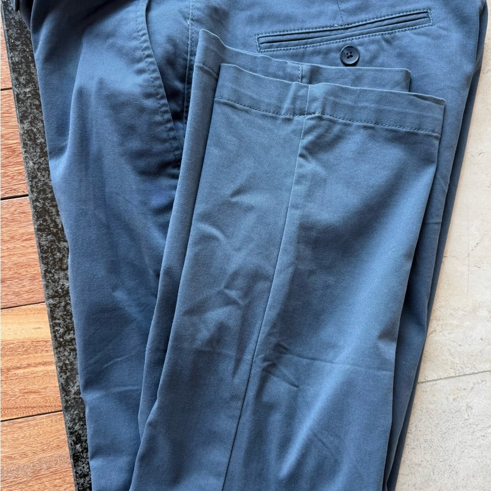 Men's Blue Dress Pants